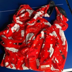 NEW WITH TAGS Medium women’s Coca-Cola Onesie